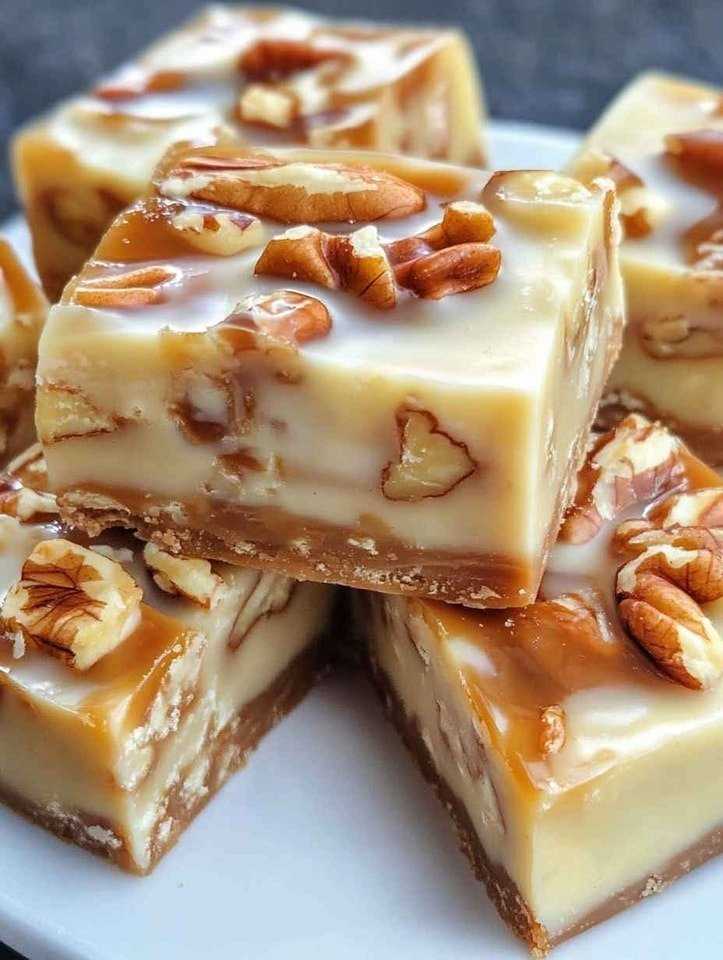 White Chocolate Caramel Fudge