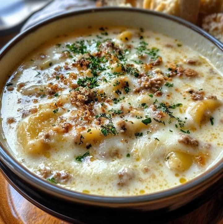 White Lasagna Soup