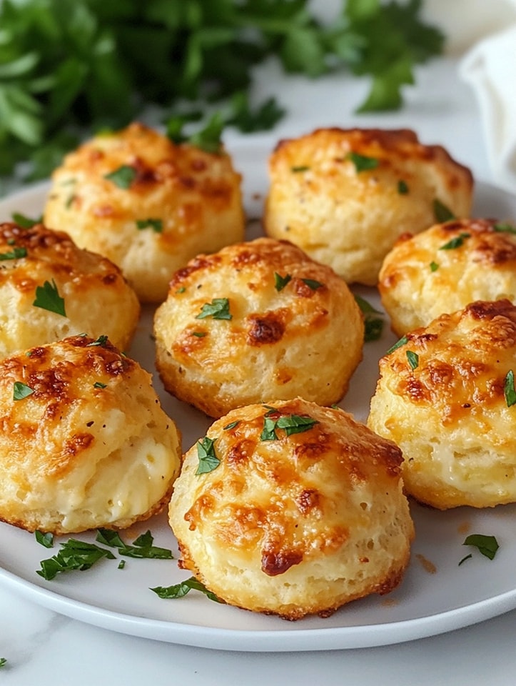 Pillsbury Biscuit Garlic Butter Cheese Bombs