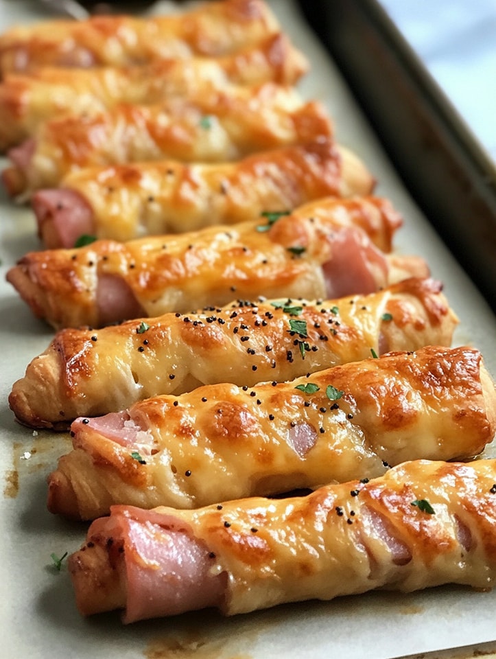 Mediterranean Chicken Ham & Cheese Sticks