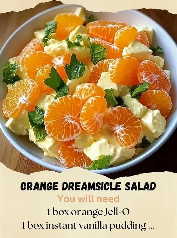 Orange Dreamsicle Salad