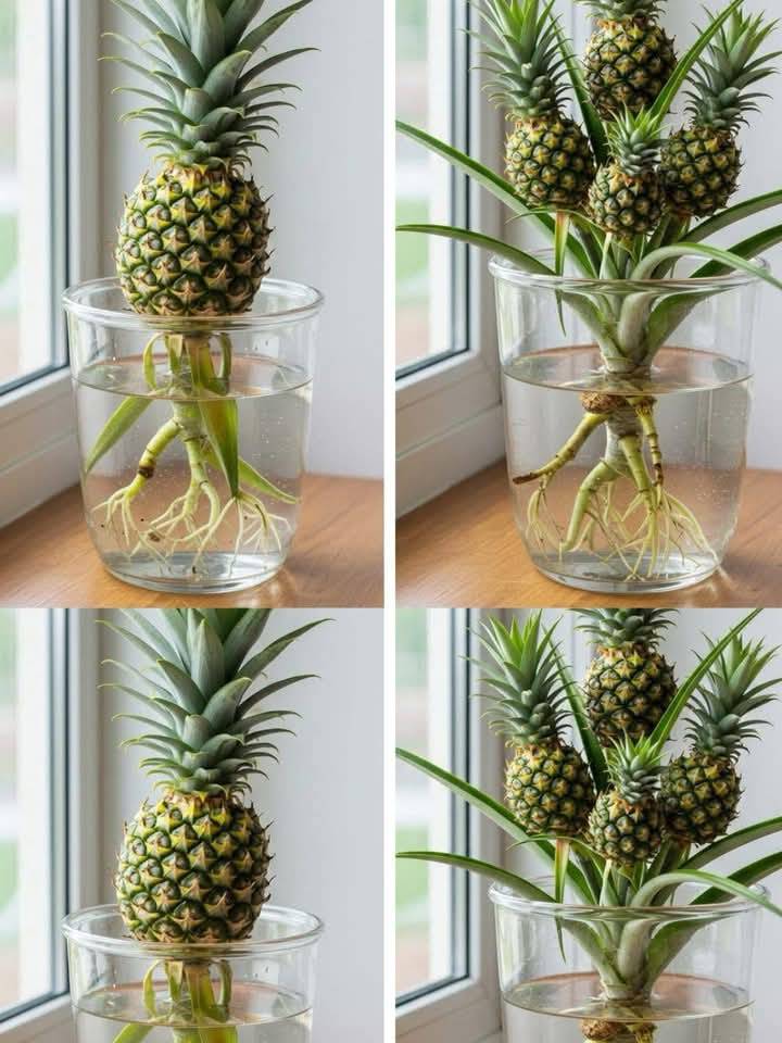 How to Grow Pineapples at Home step by step easy Way : 10 steps