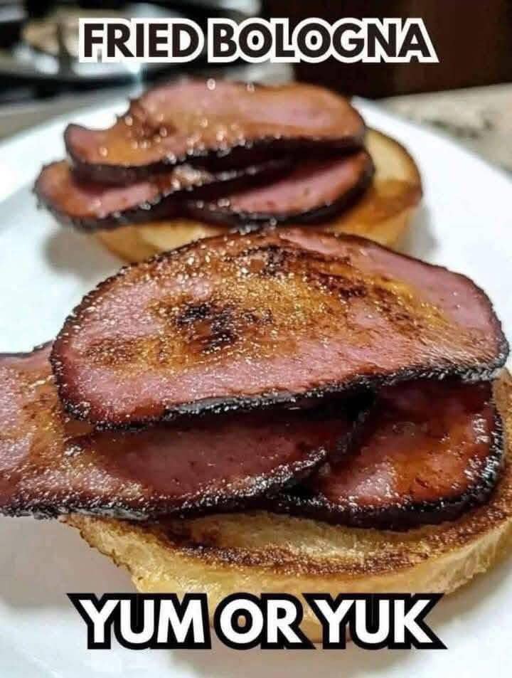 It’s Fried Bologna Sandwiches!