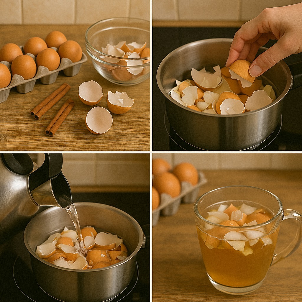 Boiling Eggshells: Saving Money and the Environment