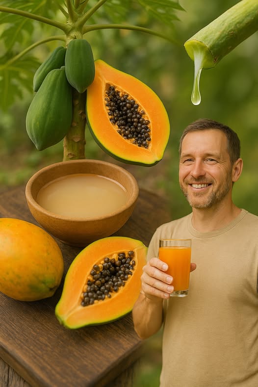 Everybody loves papaya, but most people don’t realize how important their sap is