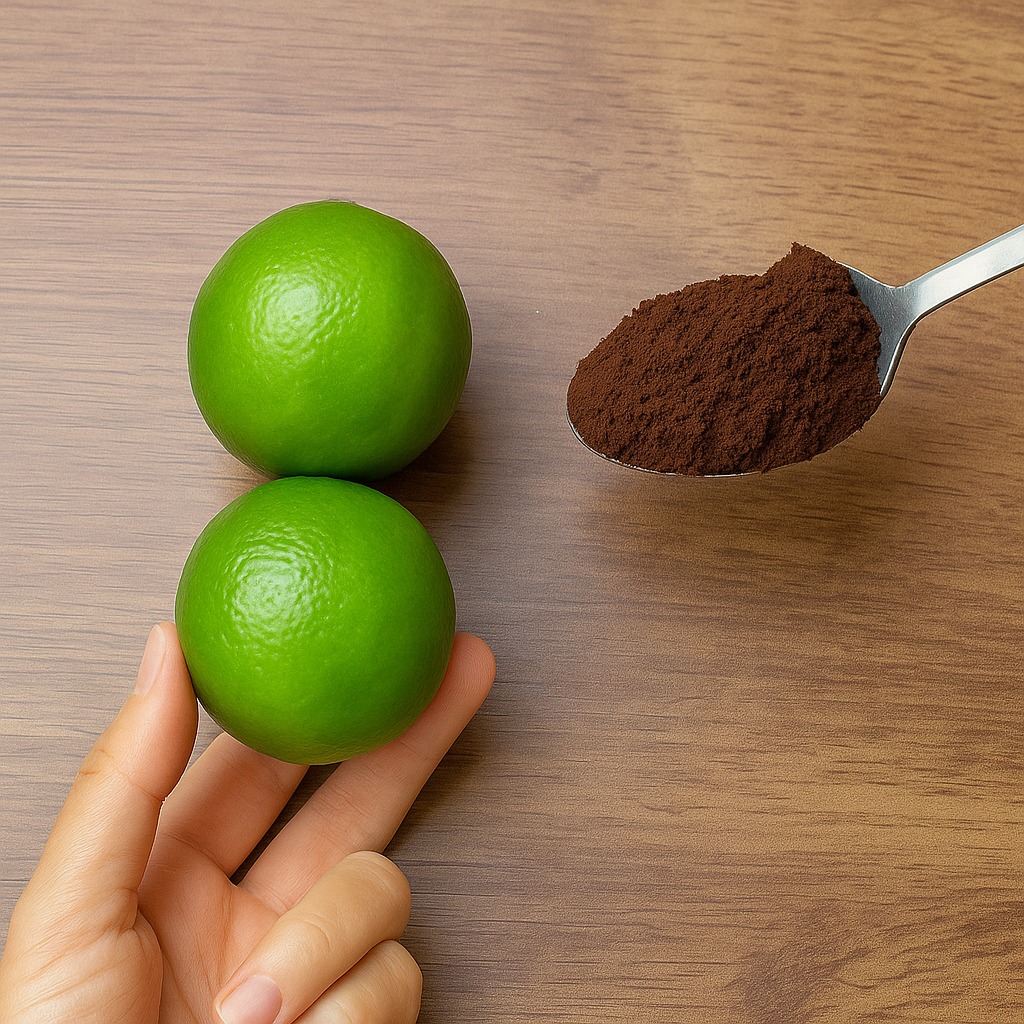 Just mix LEMON with CHARCOAL and you won’t have to spend money at the market anymore