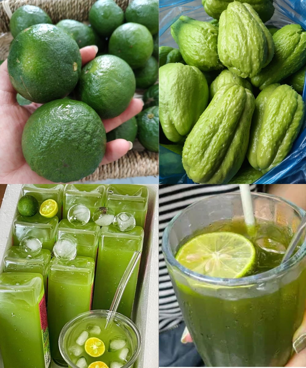 Say Goodbye to Pills: Chayote and Lemon Mixture for Knee Pain, Swollen Feet, High Blood Pressure, and More!