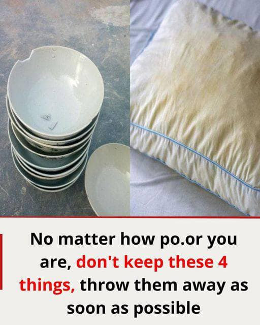 No matter how po.or you are, don’t keep these 4 things, throw them away as soon as possible!