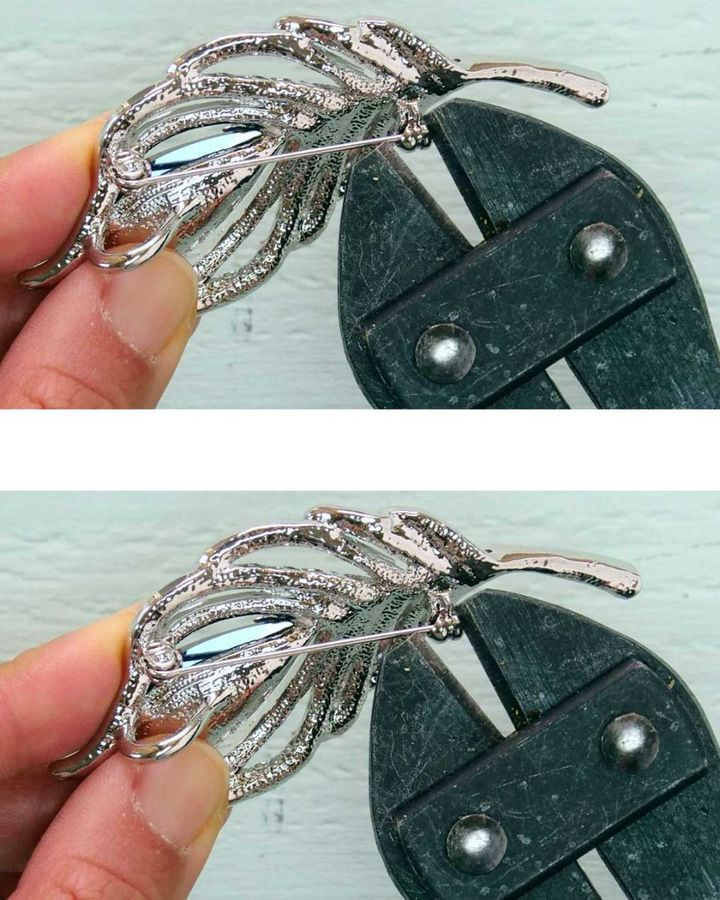 Don’t throw out an old brooch. Repurpose it and make something entirely new!